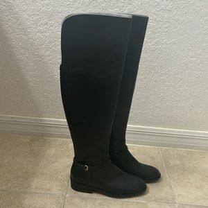 Cole Haan Over the Knee Black Boots in Size 6.
